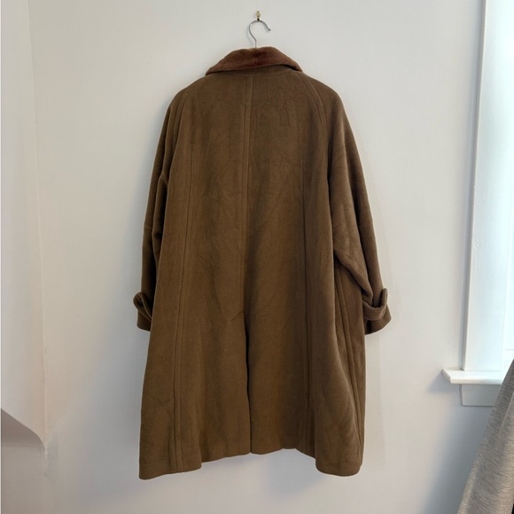 Vintage Jil Sander Tan Teddy Jacket with Plush Collar - Size 38 - Picture 11 of 12